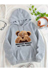 Surprıse Baskılı Yumuşacık İçi Yünlü Sweatshirt
