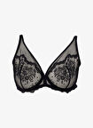 Simone Perele Siyah Balenli Sütyen 1E2319 SIMONE P