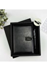 Özel Kutulu Orta Boy Defter Kalem Seti