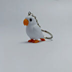 Beyaz Papağan   - Anahtarlık