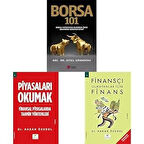 BORSA 101+PIYASALARI OKUMAK+FINANSCI OLMAYANLAR ICIN FINANS=3 SET