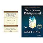 gece yarisi kutuphanesi + stoacinin gunlugu =2 set