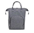 Bebex Bag-Z Su Geçirmez Unisex Bebek Bakım Çantası Gri