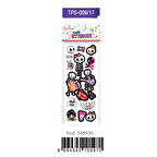 Ticon Puffy Sticker Rock N Cck Tps-009/17