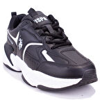 U.s Polo Assn Isabella Siyah Beyaz Ortopedik Günlük Kadın Spor Ayakkabı