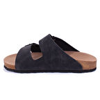 Fly Soft S903 Siyah Günlük Ortopedik Erkek Spor Terlik