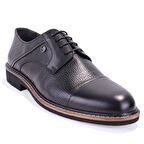 Dagoster DMA08-983 Siyah Ortopedik Klasik Erkek Deri Ayakkabı