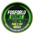 Geseus Kendinden Yapışkanlı Fosforlu Bant Gündüz Depoladığı Işığı Gece Yansıtır15mmX5MT