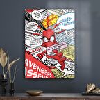 Decovetro Cam Tablo Spider-Man Comics