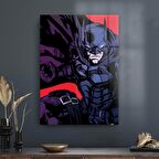 Decovetro Cam Tablo Batman Comics Poster