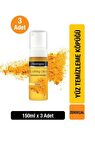 Neutrogena Soothing Clear Yağlı Cilt için Temizleyici Zerdeçallı Yüz Temizleme Köpüğü 3x150 ml 