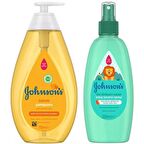 Johnsons Baby Kolay Tarama Spreyi Söz Dinleyen Saçlar 200 ml + Johnsons Bebek Şampuanı 750 ml