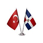 Dominik İkili Masa Bayrağı