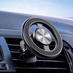 Coofbe Super Mıknatıs Ultra Stabil Klipsli Havalandırma Araç Tutucu Araç İçi Telefon Tutucu 