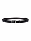 S.T. Dupont Line D Siyah Çift Taraflı Kemer 8200120
