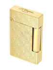 S.T. Dupont Initial Guilloche Çakmak Altın 20845