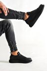 Knack Sneakers Ayakkabı 911 Siyah (Siyah Taban)