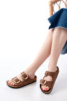 Taba Günlük Birkenstock Kadın Terlik