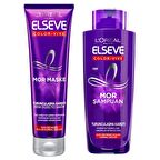 Loreal Elseve Silver Mor Şampuan 200 ml + Maske 150 ml