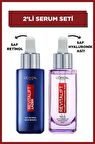 Loreal Paris Revitalift Filler Kırışıklık Karşıtı Hyalüronik Asit Kolajen 30 Yaş + Gece Yüz ve Boyun Serumu 50 ml & 2'li Set 