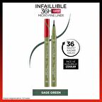 L'Oréal Paris Infaillible 36H Grip Micro Fine Eyeliner 05 Sage Green