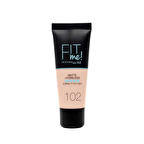 Maybelline New York Fit Me Matte+Poreless Fondöten - 102 Fair Ivory