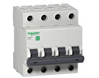 Schneider Easy9 4  Faz 20A 4,5 KA C Tipi N Otomat,EZ9F34420