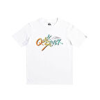 Quiksilver Sıgnaturemove B Tees Çocuk T-Shirt EQBZT04587-WBB0 Beyaz