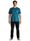 Billabong Yuvarlak Yaka Mavi Erkek T-Shirt ABYZT01716 TROPPO PKT