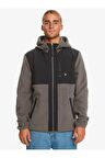 Quiksilver FZ POLAR HOOD Gri Erkek Polar