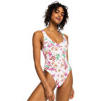 Pt Beach Classics One Piece Kadın Beyaz Yüzücü Mayo ERJX103617-WBK5