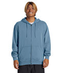 Quiksilver Salt Water Zip Hoodie Erkek Sweatshirt AQYFT03330-BKQ0 Blue Shadow
