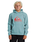 Quiksilver Big Logo Hoodie Çocuk AQBFT03099-18614 Marine Blue