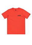 Quiksilver Düz Turuncu Erkek Çocuk  T-Shirt EQBZT04722-34050-MAROONED YOUTH