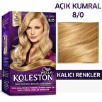 Wella Koleston 8/0 Kit Boya Açık Kumral