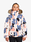 Quiksilver Çok Renkli Kız Çocuk Kayak Montu ERGTJ03180-ROXY PIE GIRL JK