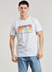 EQYZT08065 SUN FADED SS Beyaz Bisiklet Yaka Normal Kalıp Baskılı Erkek T-Shirt