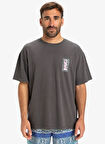 EQYZT08022 GH QS SUNRISE BOWL SS Antrasit Bisiklet Yaka Oversized Baskılı Erkek T-Shirt