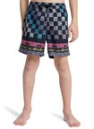 Quiksilver Çok Renkli Erkek Çocuk Desenli Şort Mayo EQBJV03540-EVD PRINTED