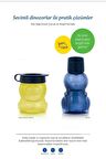 Tupperware Eko Şişe 350ml Suluk Çocuk Ve 300 ml Atıştırma Kabı