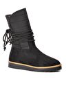 Park Moda K706 Siyah Süet İçi Polarlı Kadın Bot
