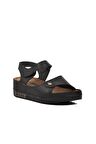 Ayakmod 07-109RR Siyah Kadın Sandalet