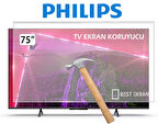 Philips 75PML9009 TV EKRAN KORUYUCU - Philips 75" inç 189 Ekran 4K UHD Titan OS Ambilight TV Koruyucu