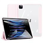 Coofbe Uyku Modlu Standlı Şeffaf Arka Kapak iPad Pro 12.9 Kılıf iPad Pro 12.9 Tablet Kılıf 2022-2021-2020-2018