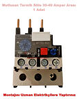 MUTLUSAN 30~40A Termik Röle (40 Amper Motor Koruma Termiği)
