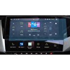 Peugeot 408 10 İnç Ekran Koruyucu Multimedya Şeffaf Nano