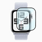 Apple Watch SE 44mm Ekran Koruyucu Flexible Tam Kaplama