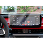 Fiat 600 10 inç Mat Ekran Koruyucu Multimedya Şeffaf