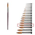 Suluboya Fırçası 11 Numara Samur Guaj Boya Fırça No:11 1 Adet