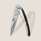 Deejo 37g Çakı, Ebenholz / Feuerwehrmann